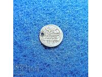 Silver Turkish coin 1187/7