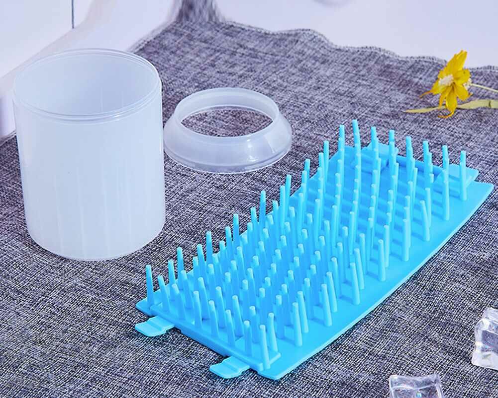 Delivery of Dog paw cleaner cup for dogs and cats