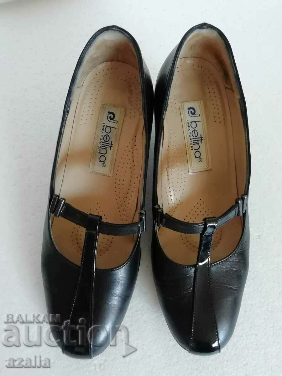 Pantofi eleganti din piele numarul 36