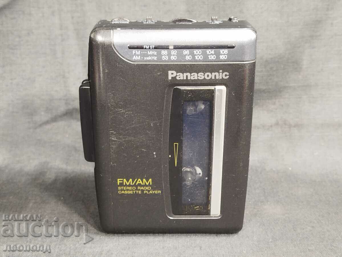 BZC OLD PORTABLE WALKMAN PLAYER CASSETTE RADIO PANASONIC