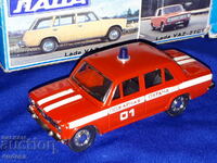 Model rusesc LADA VAZ 2101 Motor de pompieri 1:43 Fabricat în URSS URSS