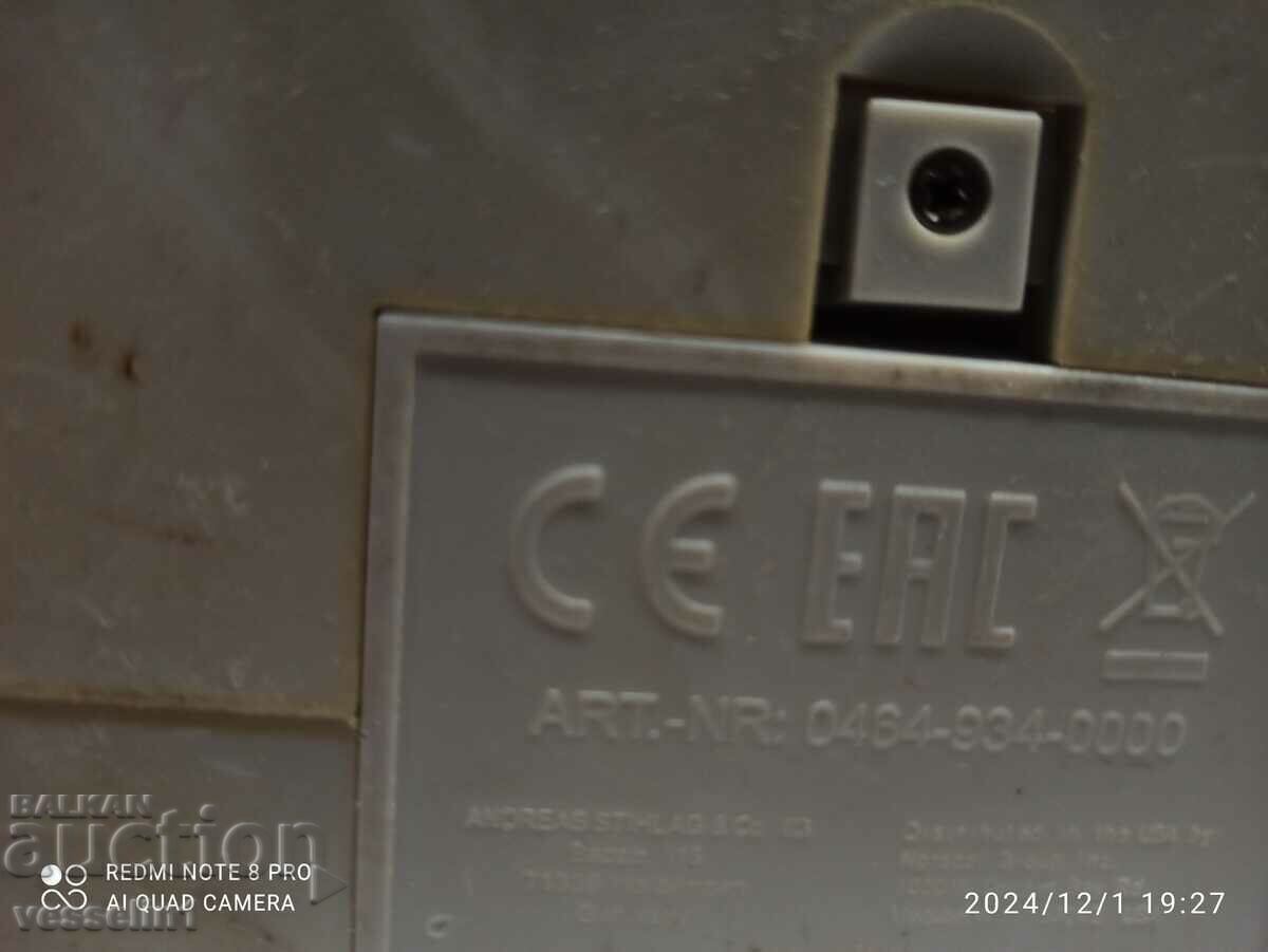 Livrarea Jucărie veche Stihl, motoferăstrău Stil mic, ferăstrău pentru copii, reclamă Livrarea Jucărie veche Stihl, motoferăstrău Stil mic, ferăstrău pentru copii, reclamă