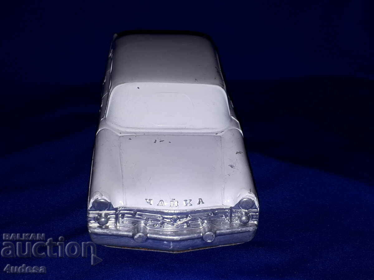 Auction Old Russian USSR aluminum model of GAZ-13 CHAIKA Auction Old Russian USSR aluminum model of GAZ-13 CHAIKA