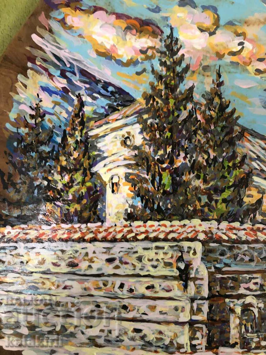 "Bansko-Church" with price 140.00 BGN | € 71.58 "Bansko-Church" with price 140.00 BGN | € 71.58