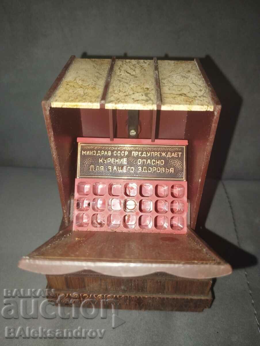 Παλιό σοβιετικό κουτί τσιγάρων - 5 Παλιό σοβιετικό κουτί τσιγάρων - 5