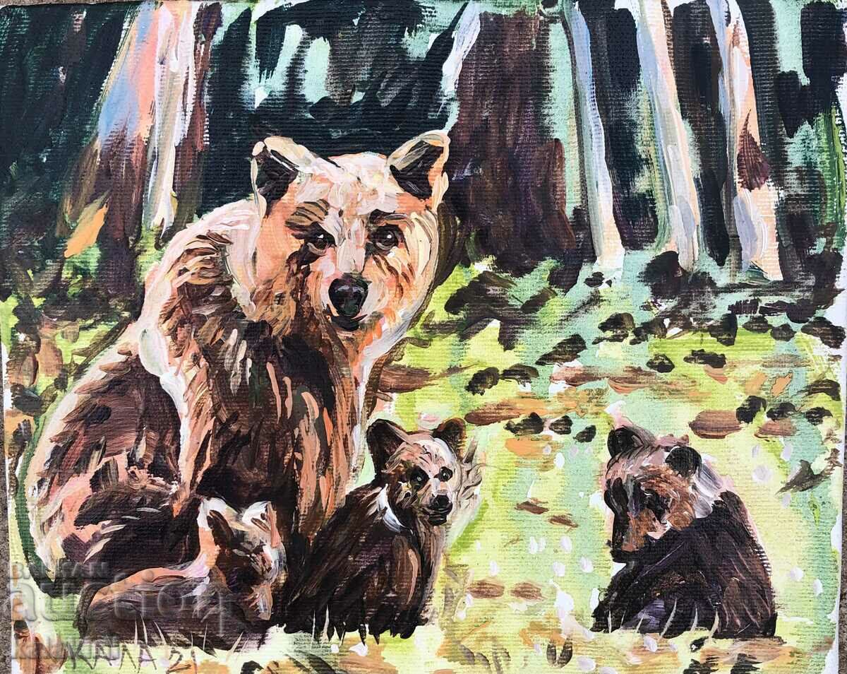 "Bear with bears"