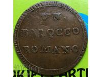 Baiocco 1797 Vatican Pius VI - off. rare