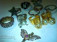 lot of gift rings