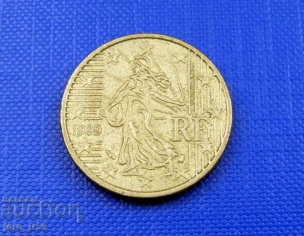 France 50 euro cent Euro cent 1999