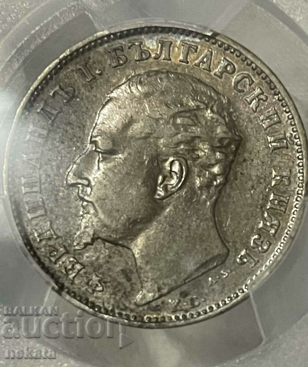 1 lev 1894 XF Details PCGS BZC