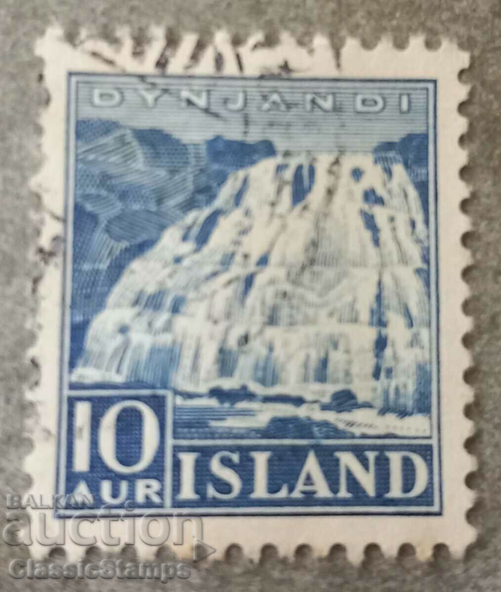 Iceland stamps with stamp