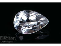 White Topaz 1.59ct VVS Drop Cut #1