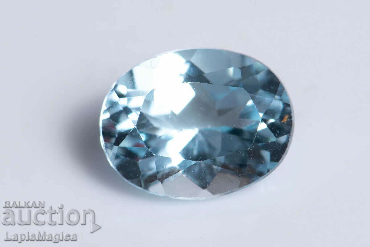 Blue Topaz 2.29ct 9x7mm Oval Cut #5