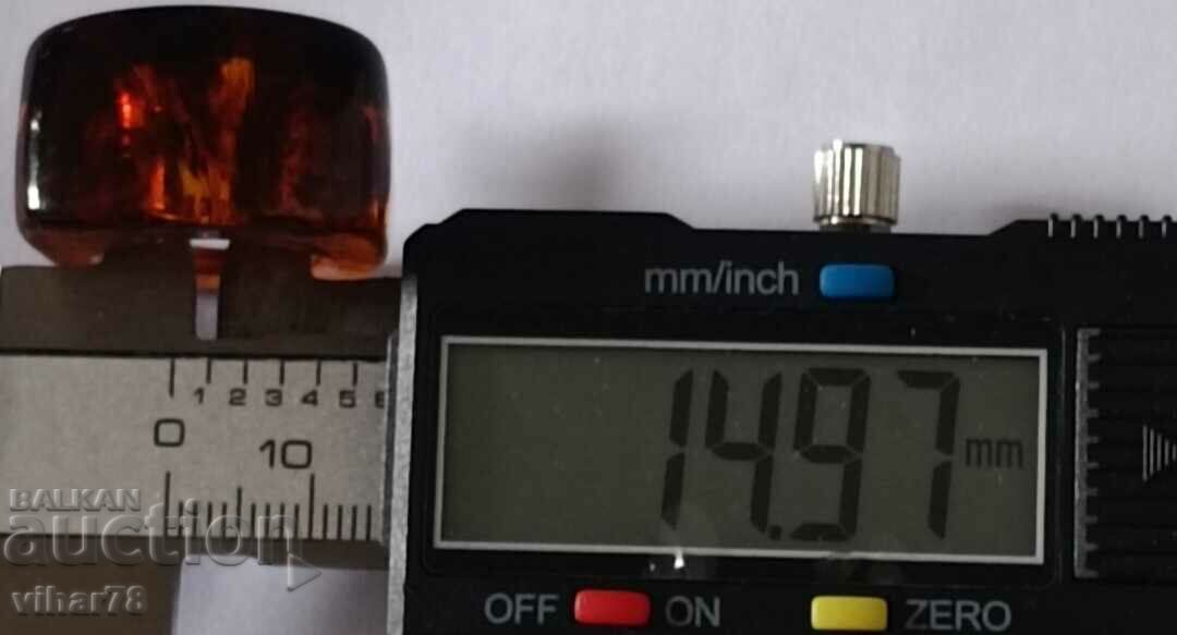 Delivery of Amber ring Delivery of Amber ring