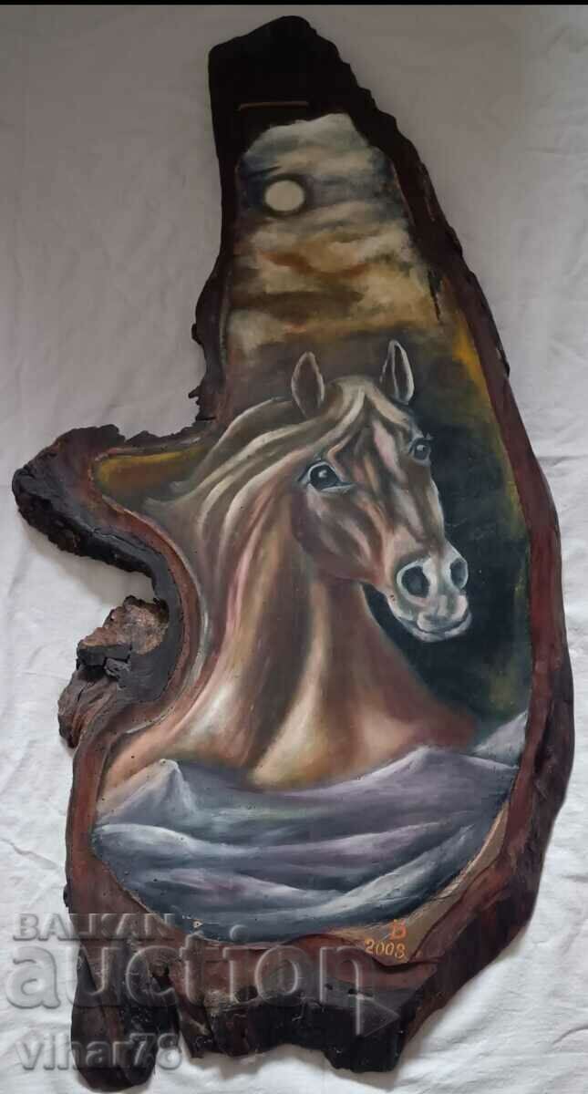 Delivery of Large drawing of a tree-horse Delivery of Large drawing of a tree-horse