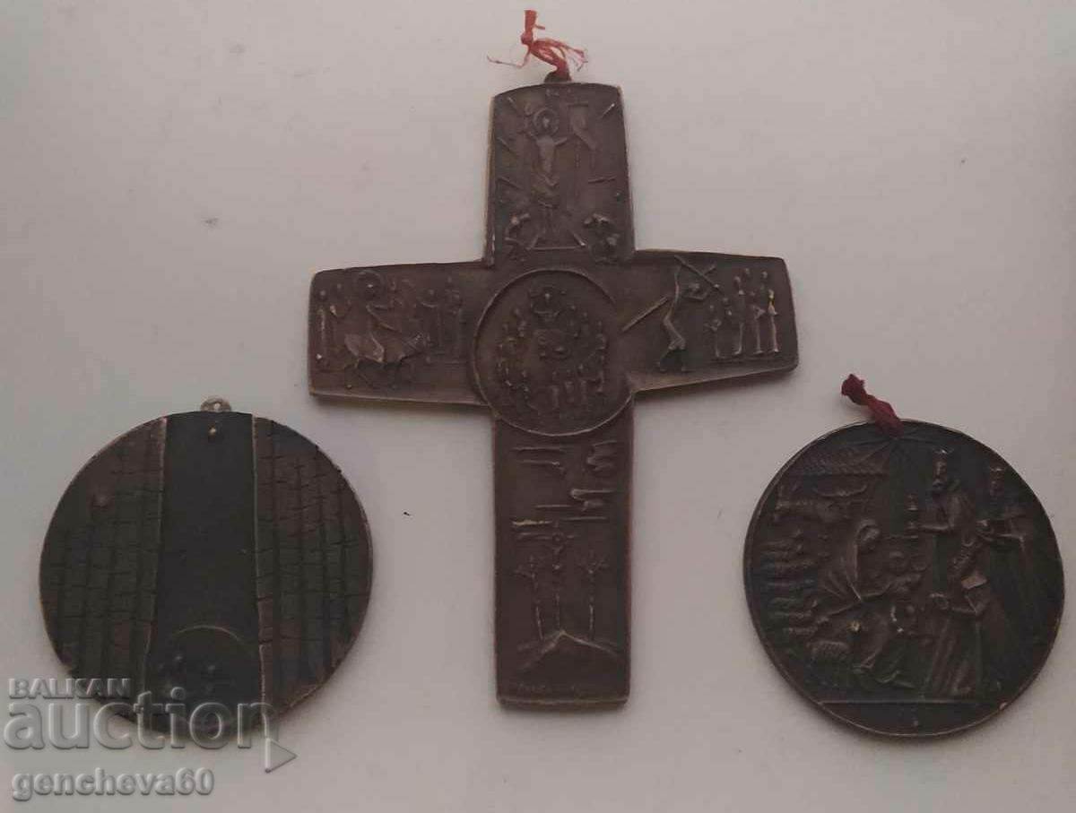 Delivery of Over 120-year-old bronze cross and others
