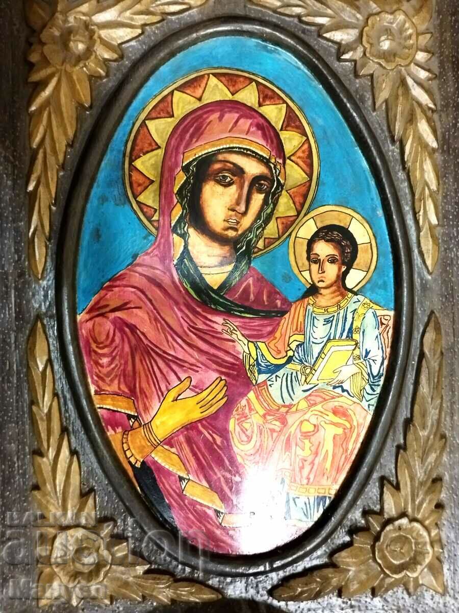 Old home iconostasis. - 7