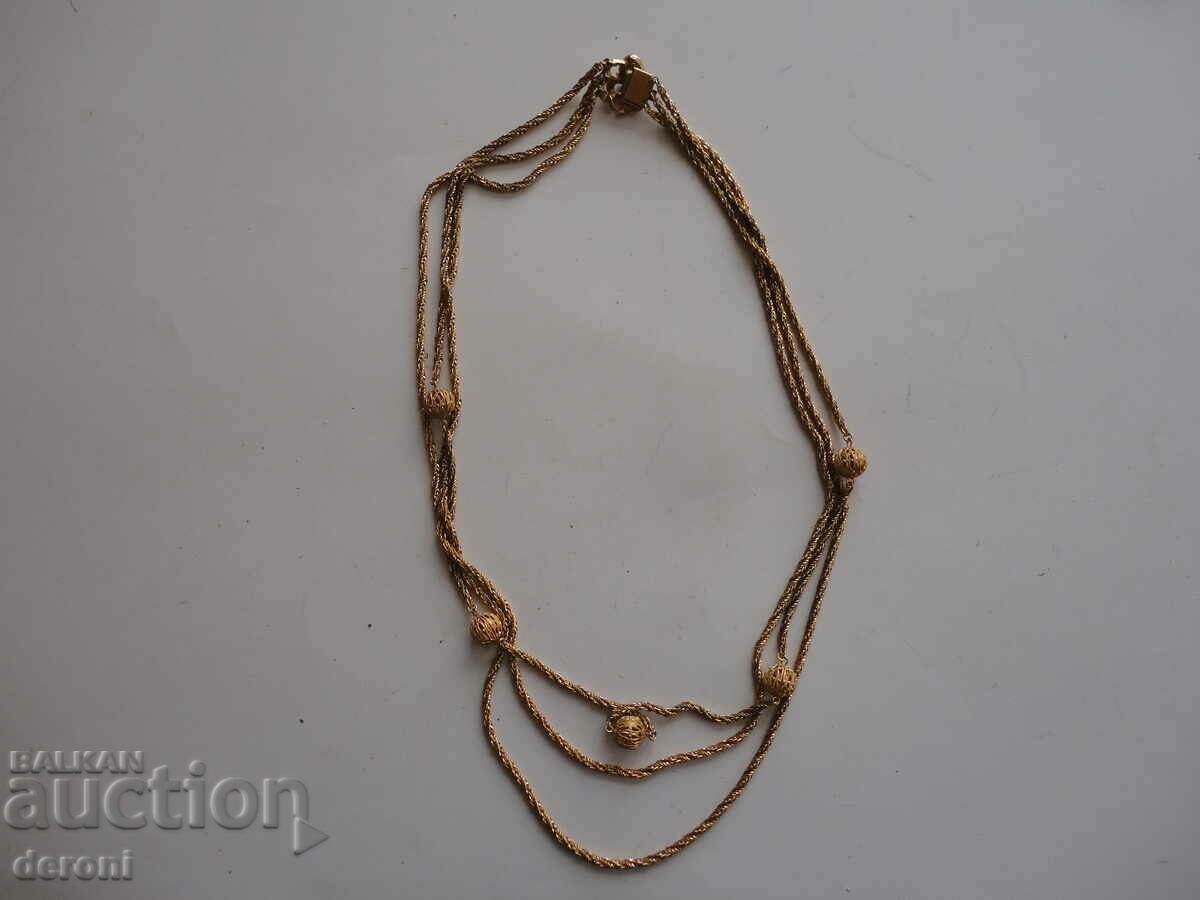 Delivery of Great gold plated necklace 6 Delivery of Great gold plated necklace 6