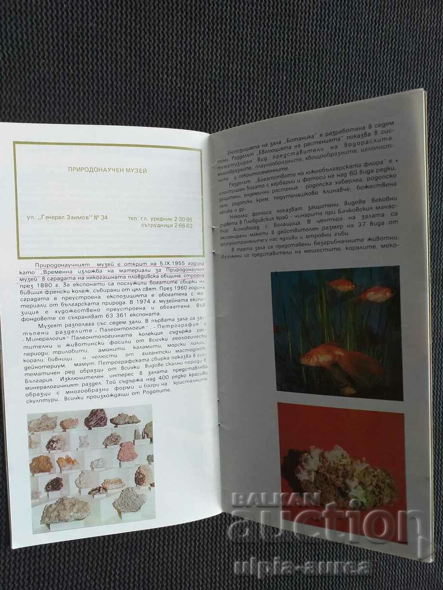 Delivery of Social brochure The Museums of Plovdiv Delivery of Social brochure The Museums of Plovdiv