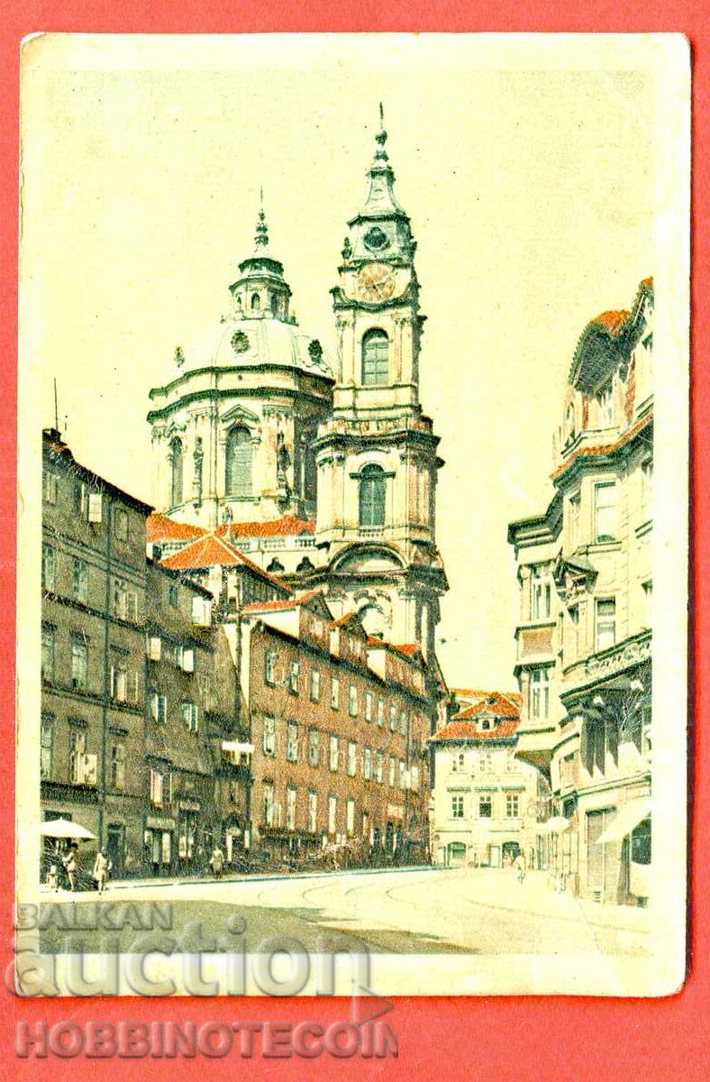 CEHOSLOVACIA CARD FOLOSIT BISERICA PRAGA NICHOLAS 1948