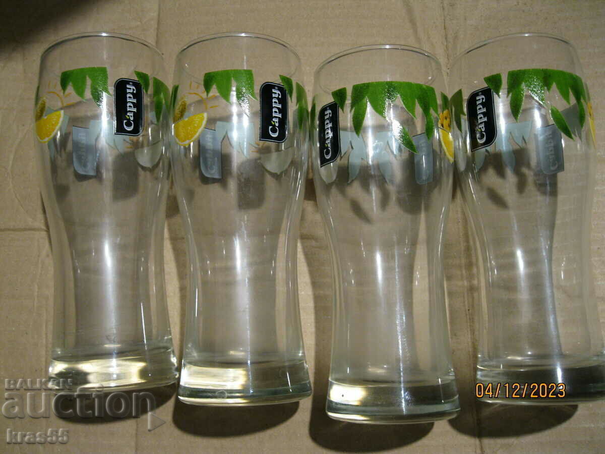 advertising glasses - 4 pcs. advertising glasses - 4 pcs.