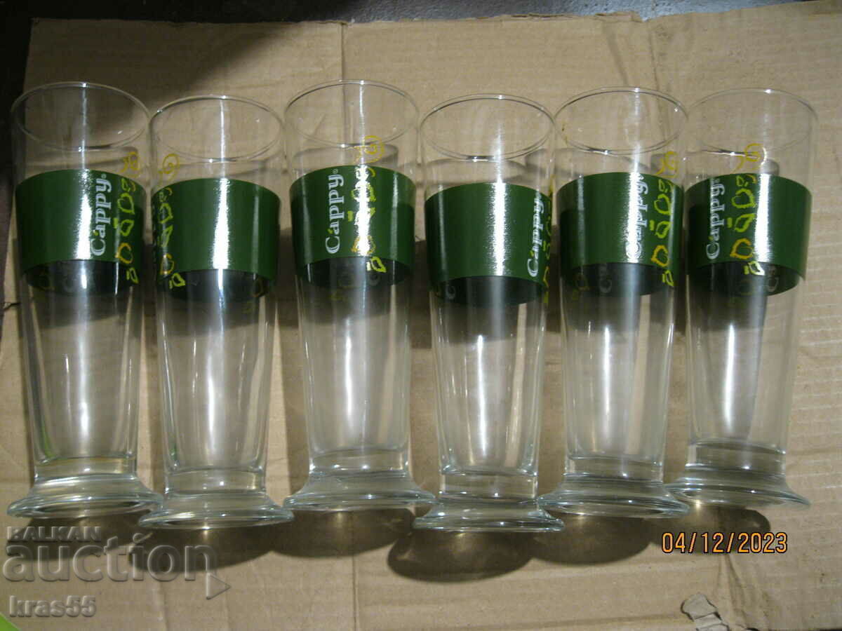 Advertising glasses 6 pcs.
