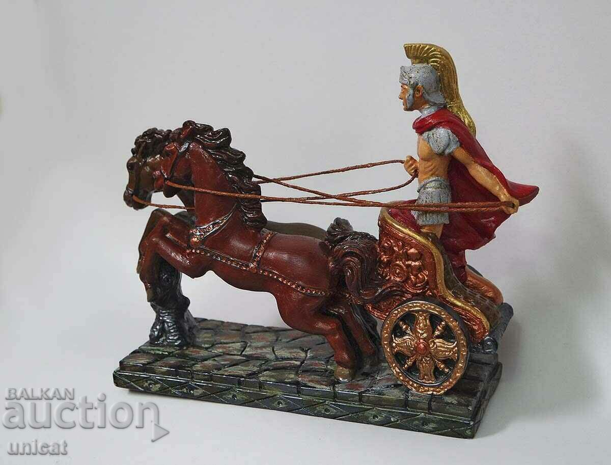 "Toward Victory" - chariot race, sculpture with price 8000.00 BGN | € 4090.34