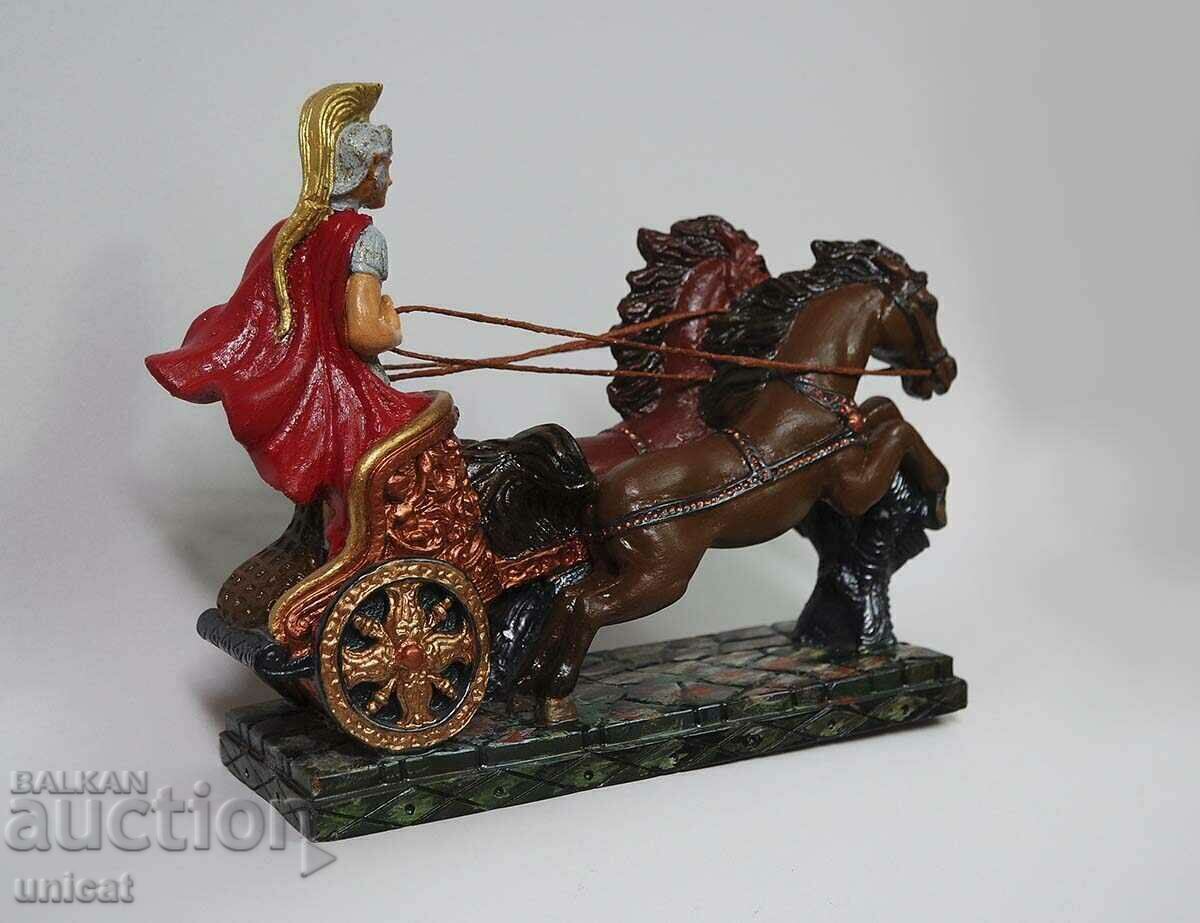 Delivery of "Toward Victory" - chariot race, sculpture