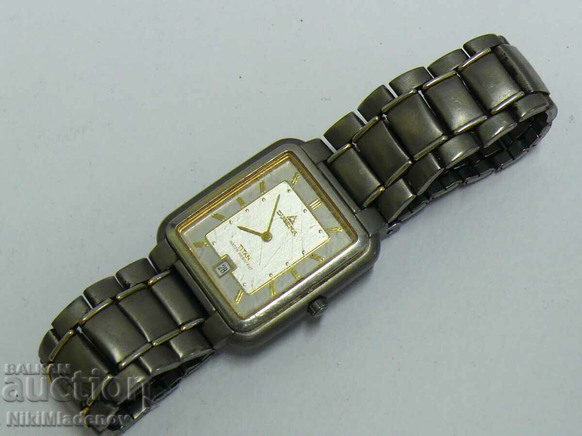 Dugena Quartz Titan wristwatch - 5