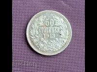 50 cents 1913 gloss quality!