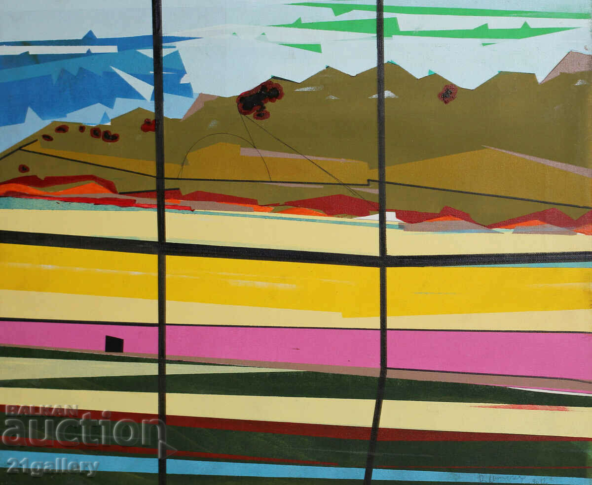 Vladimir Mitrev (1972-) ακρυλικό, υπογραφή 2011 με τιμή 250.00 BGN | € 127.82 Vladimir Mitrev (1972-) ακρυλικό, υπογραφή 2011 με τιμή 250.00 BGN | € 127.82