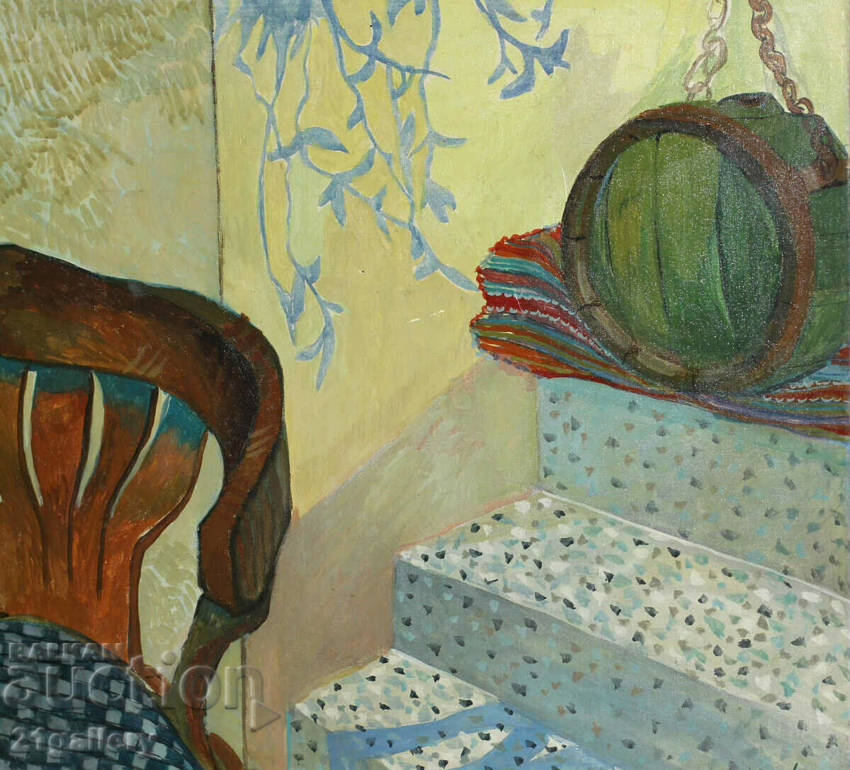 Teodora Karidova, ζωγραφική, λαδομπογιές, εσωτερικό με τιμή 350.00 BGN | € 178.95