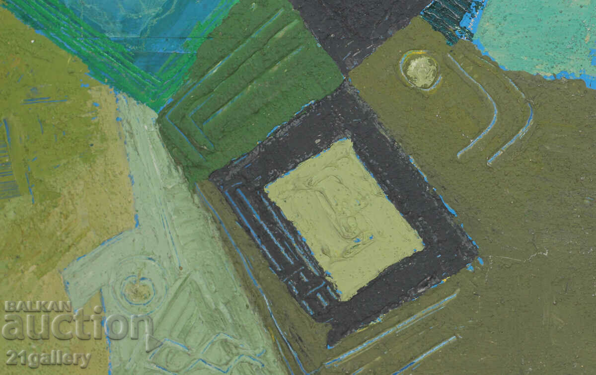 Vasil Dokev (1938- 2017) Περίληψη, λαδομπογιές, υπογραφή - 6 Vasil Dokev (1938- 2017) Περίληψη, λαδομπογιές, υπογραφή - 6