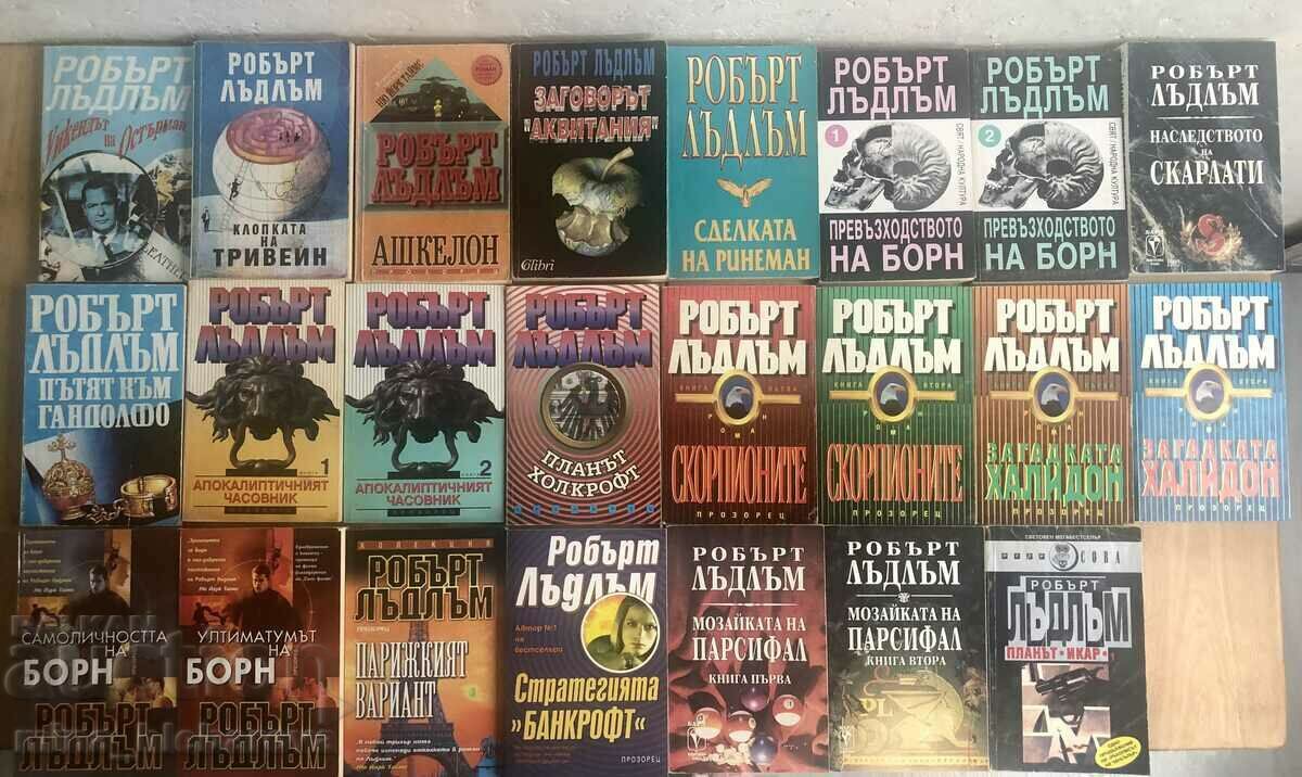 LOT 70 de cărți: Dan Brown, Ludlum, Larshon, romane istorice