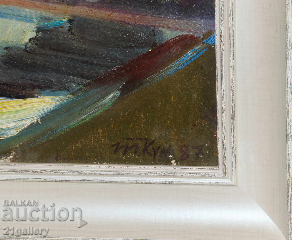 Tancho Kunev - Tankun (1930-2010), oil paints, still life - 6