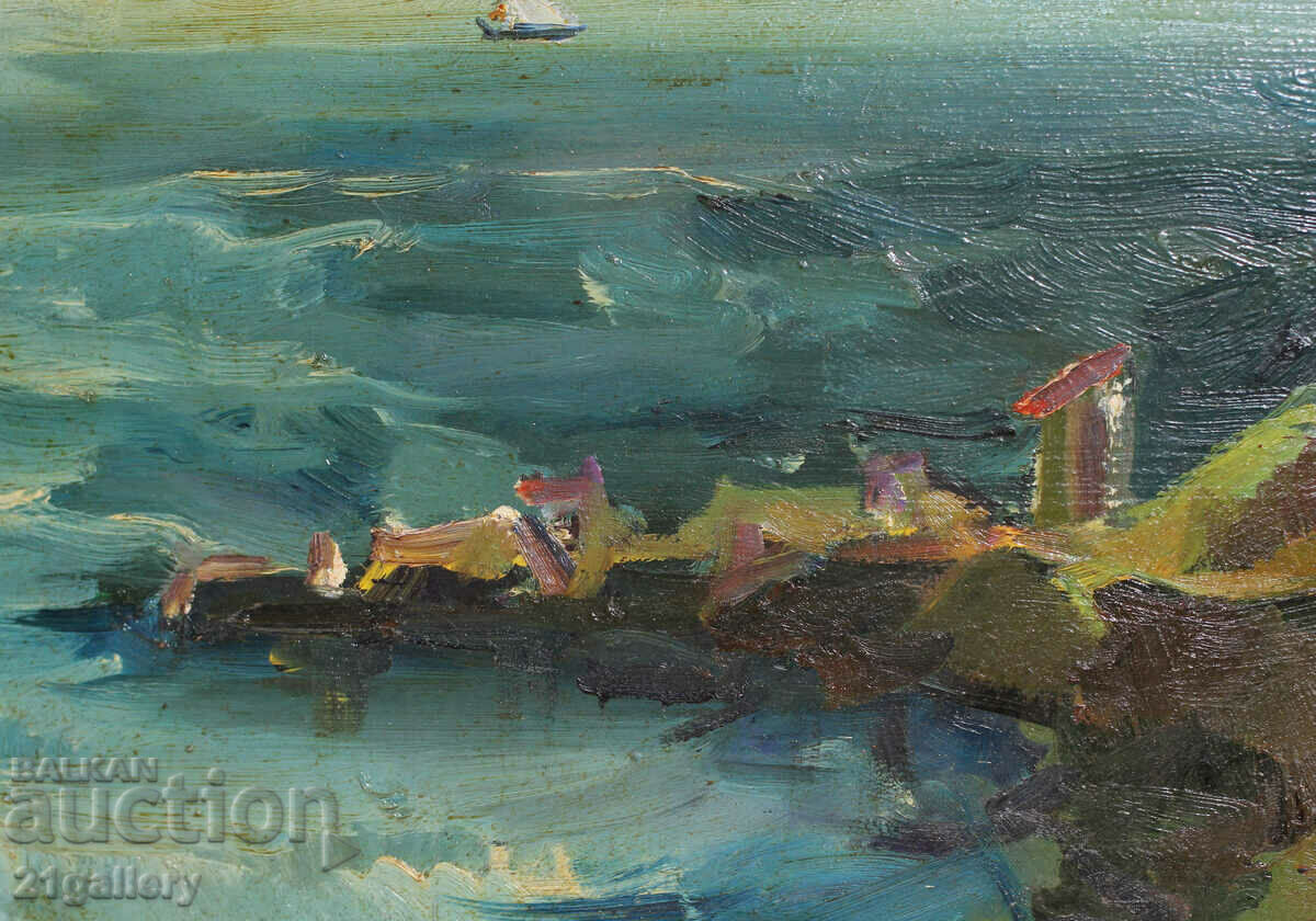 Tancho Kunev - Tankun (1930-2010), λαδομπογιές, υπογεγραμμένο - 5