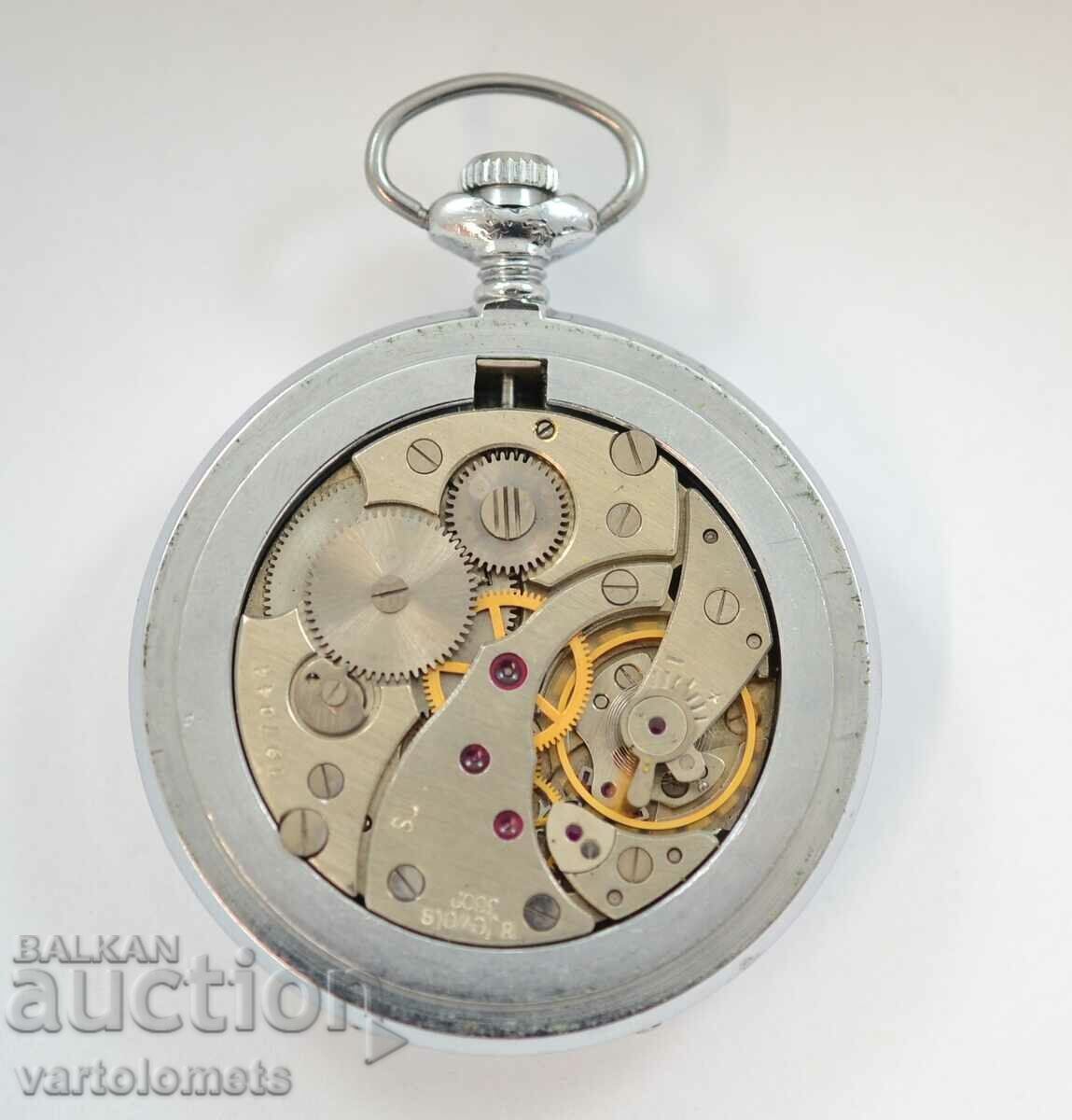Pocket watch SENUNDA SEKONDA USSR - working - 5 Pocket watch SENUNDA SEKONDA USSR - working - 5