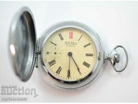 Pocket watch SENUNDA SEKONDA USSR - working