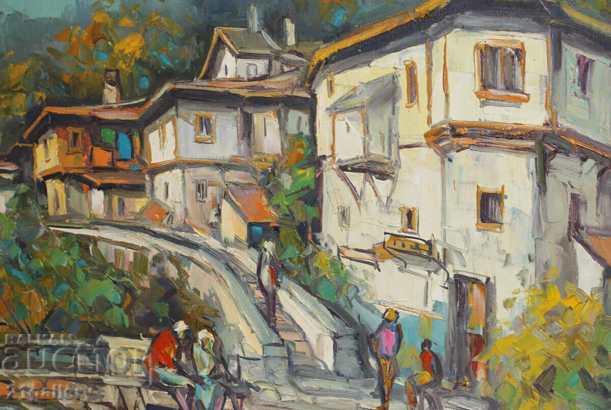 Georgi Paunov - Paunets (1944) Landscape oil paints, signed - 5 Georgi Paunov - Paunets (1944) Landscape oil paints, signed - 5