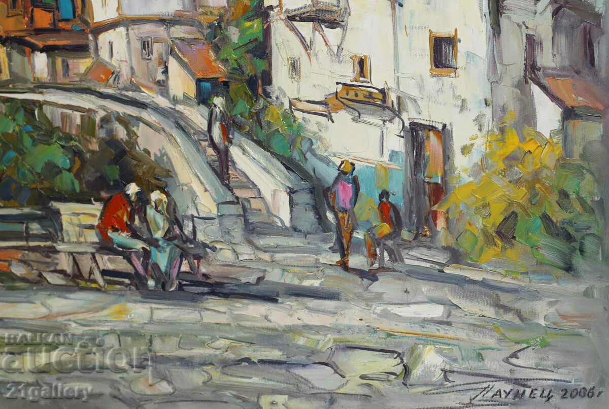 Georgi Paunov - Paunets (1944) Landscape oil paints, signed - 6 Georgi Paunov - Paunets (1944) Landscape oil paints, signed - 6