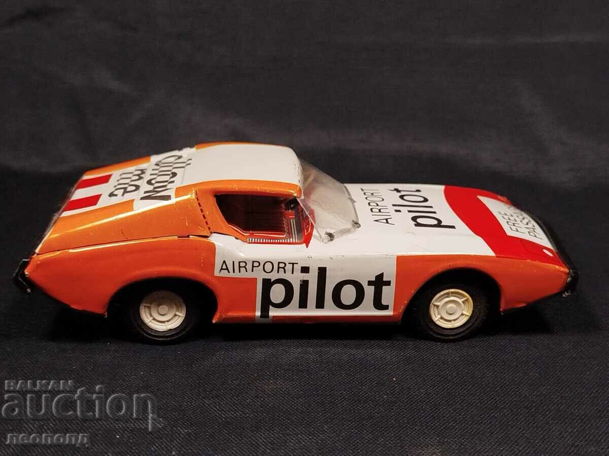 OLD RETRO SOC GDR EHRI DDR SHEET METAL TOY CAR - 5