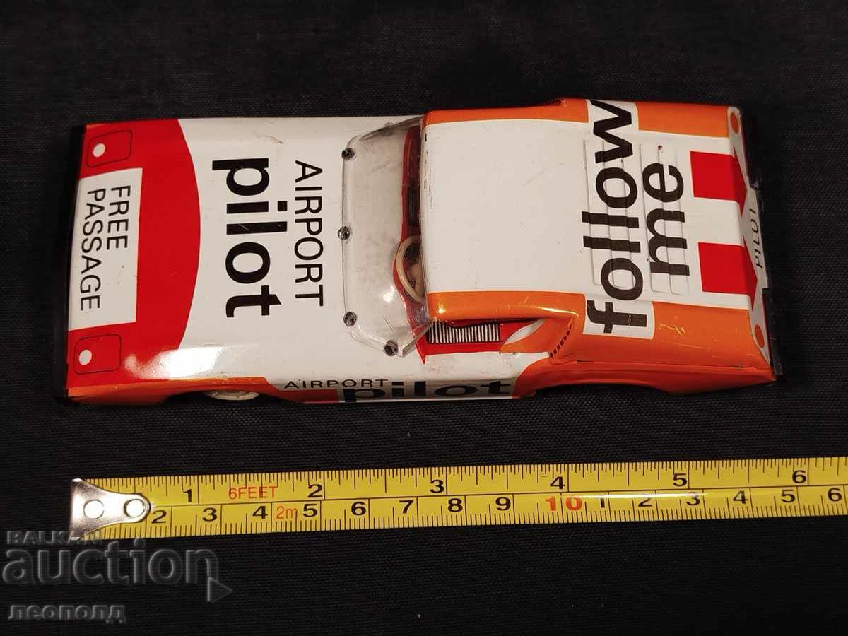 OLD RETRO SOC GDR EHRI DDR SHEET METAL TOY CAR - 7