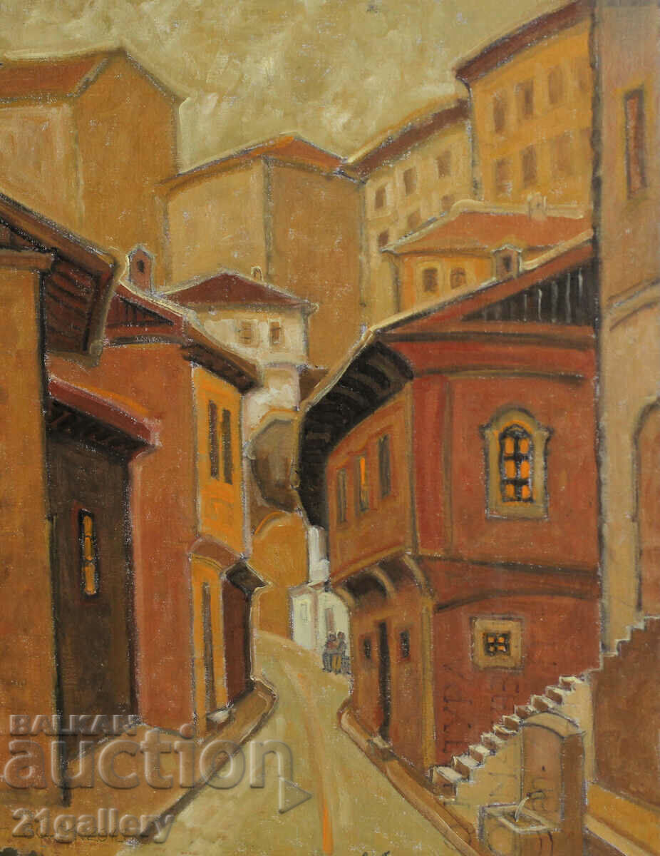 Dimitar Lubenov - Leonardo/oil paints, signed with price 250.00 BGN | € 127.82 Dimitar Lubenov - Leonardo/oil paints, signed with price 250.00 BGN | € 127.82