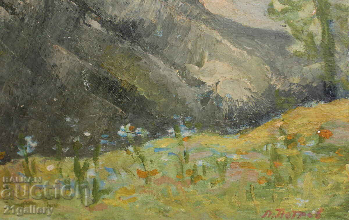 Lyuben Petrov Hristov - Red/oil paints, signed - 6 Lyuben Petrov Hristov - Red/oil paints, signed - 6