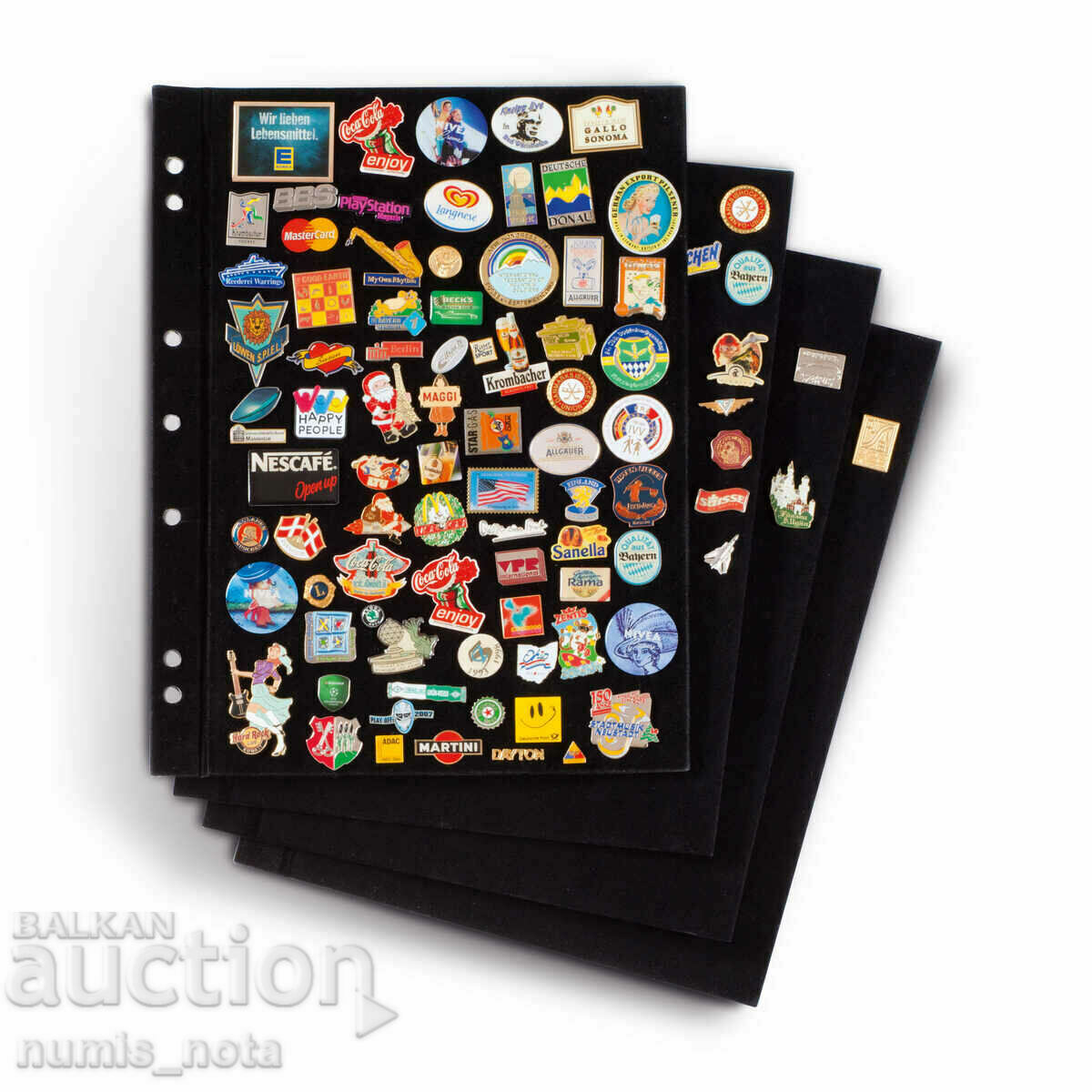 Grande spare sheets for Badges 4 sheets for up to 400 badges