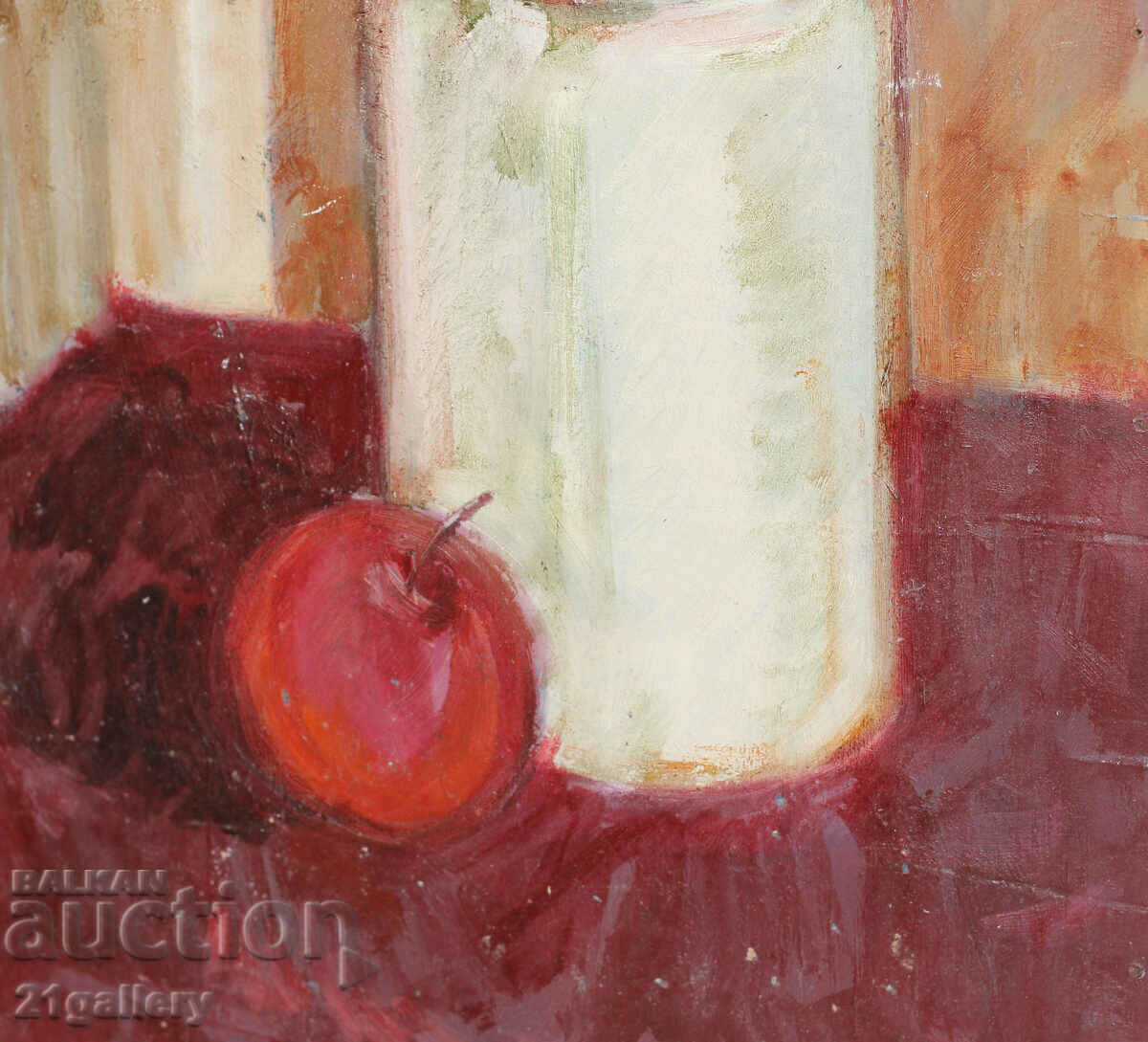 Delivery of Dimitar Lubenov - Leonardo/oil paints, signed Delivery of Dimitar Lubenov - Leonardo/oil paints, signed