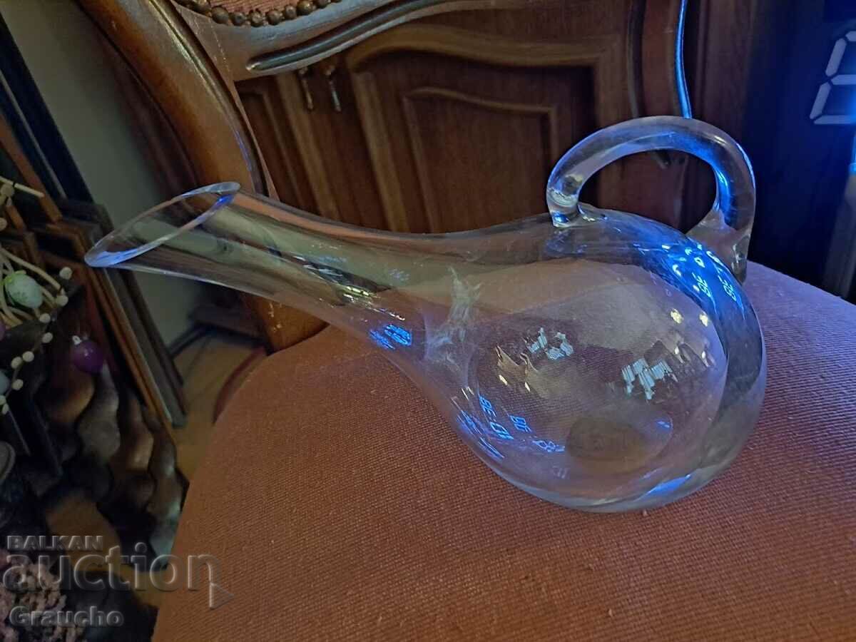 Crystal wine decanter, 1 liter