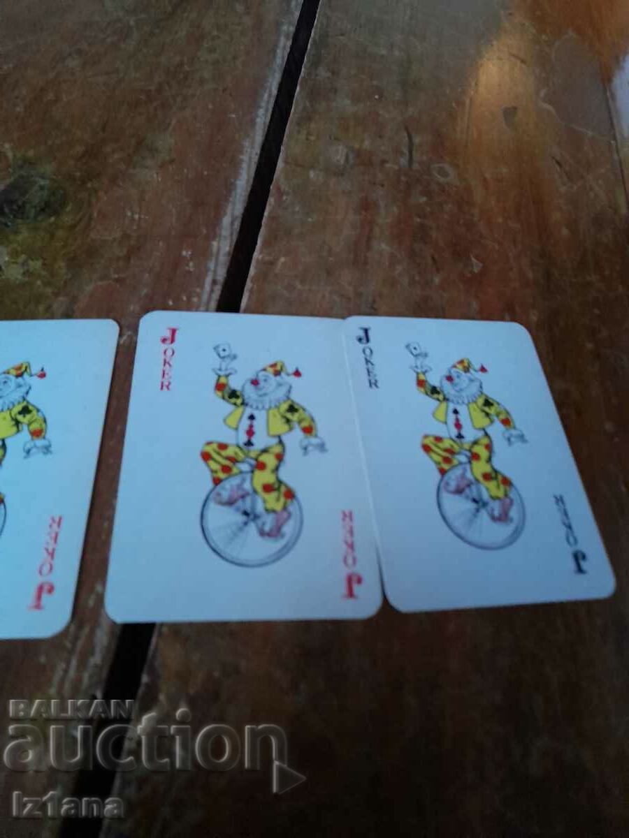 Auction  Old Joker cards