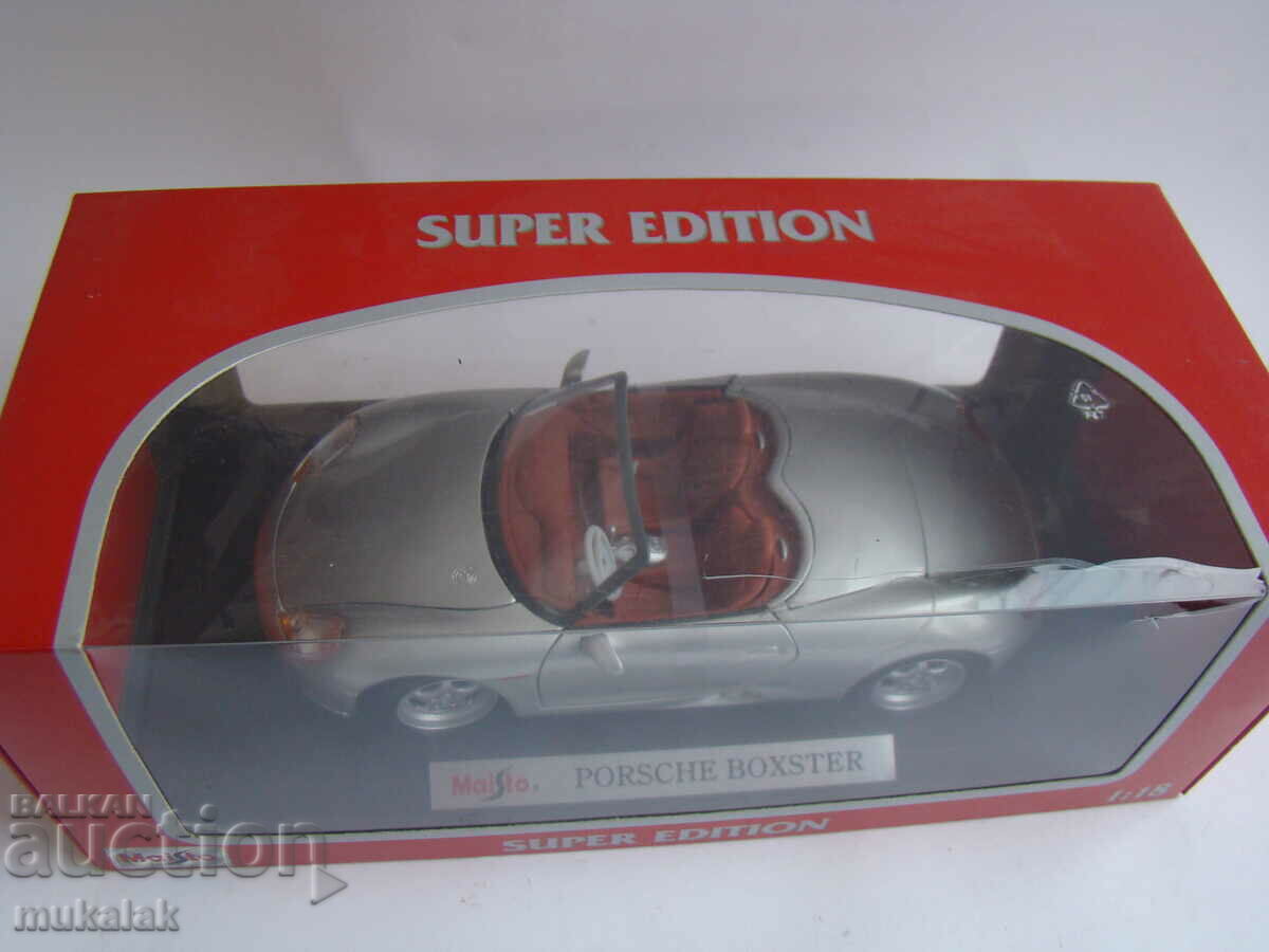 Auction 1:18 MAISTO PORSCHE BOXSTER TOY MODEL CAR Auction 1:18 MAISTO PORSCHE BOXSTER TOY MODEL CAR
