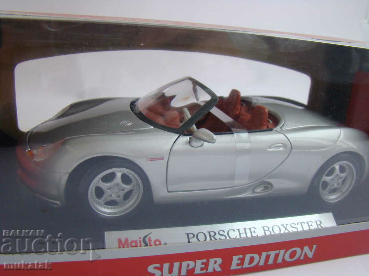 1:18 MAISTO PORSCHE BOXSTER TOY MODEL CAR - 6 1:18 MAISTO PORSCHE BOXSTER TOY MODEL CAR - 6